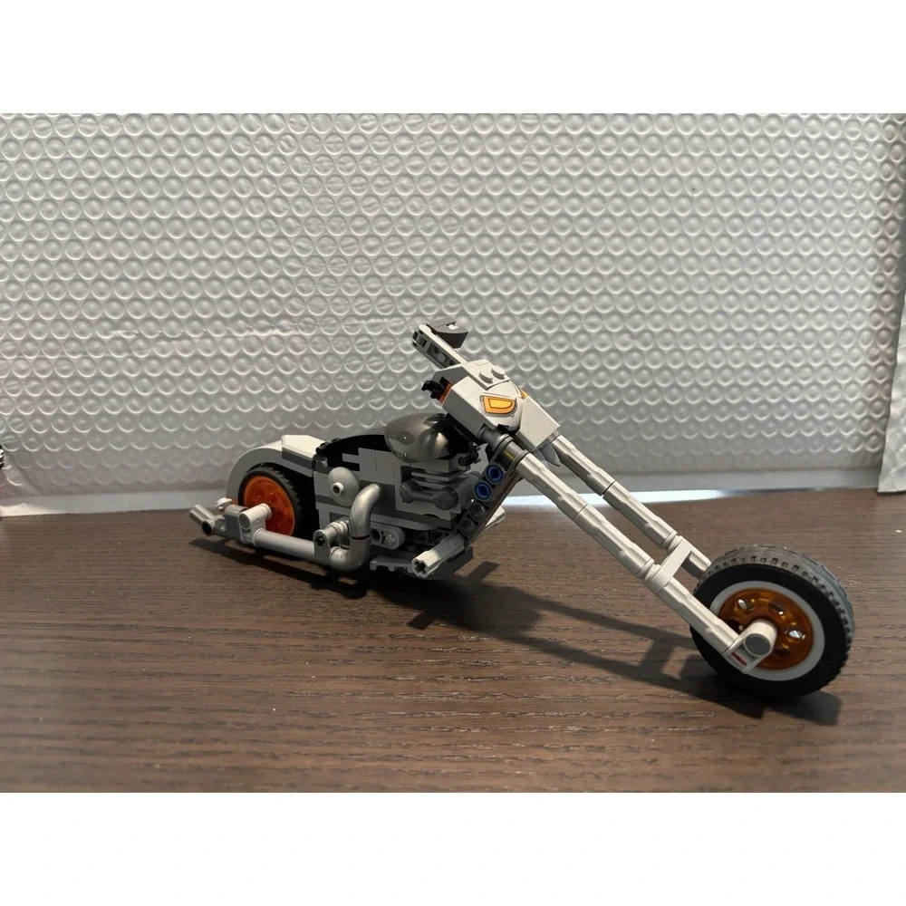 LEGO Super Heroes Marvel Ghost Rider Mecha Suit & Bike 76245 Toy Blocks Rare Toy